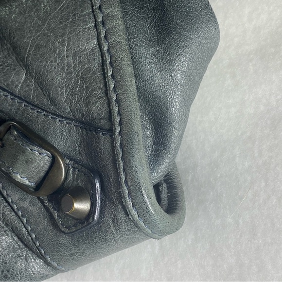 2009 Balenciaga The City Bag 115748 Anthracite 2Way Tote Lambskin - Picture 6 of 16